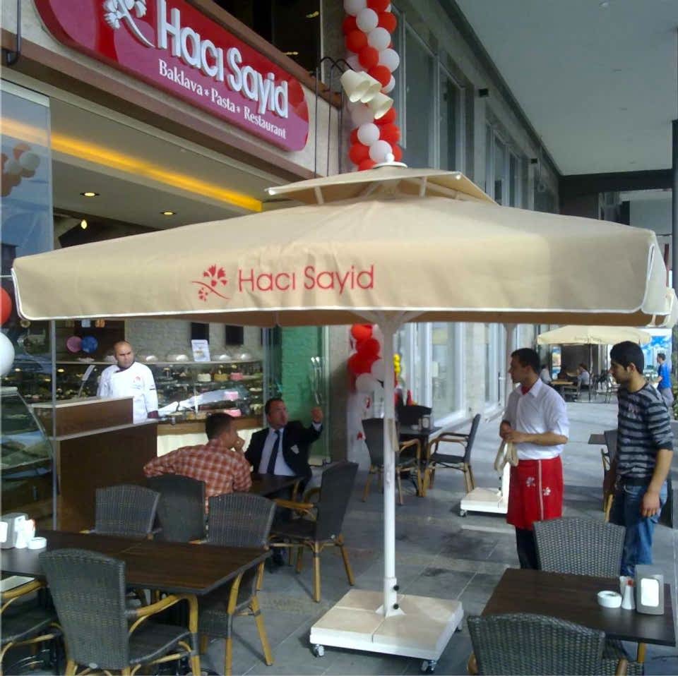 3x3 İpli Saçaklı Bahçe Şemsiyesi Akrilik Kumaş Siyah