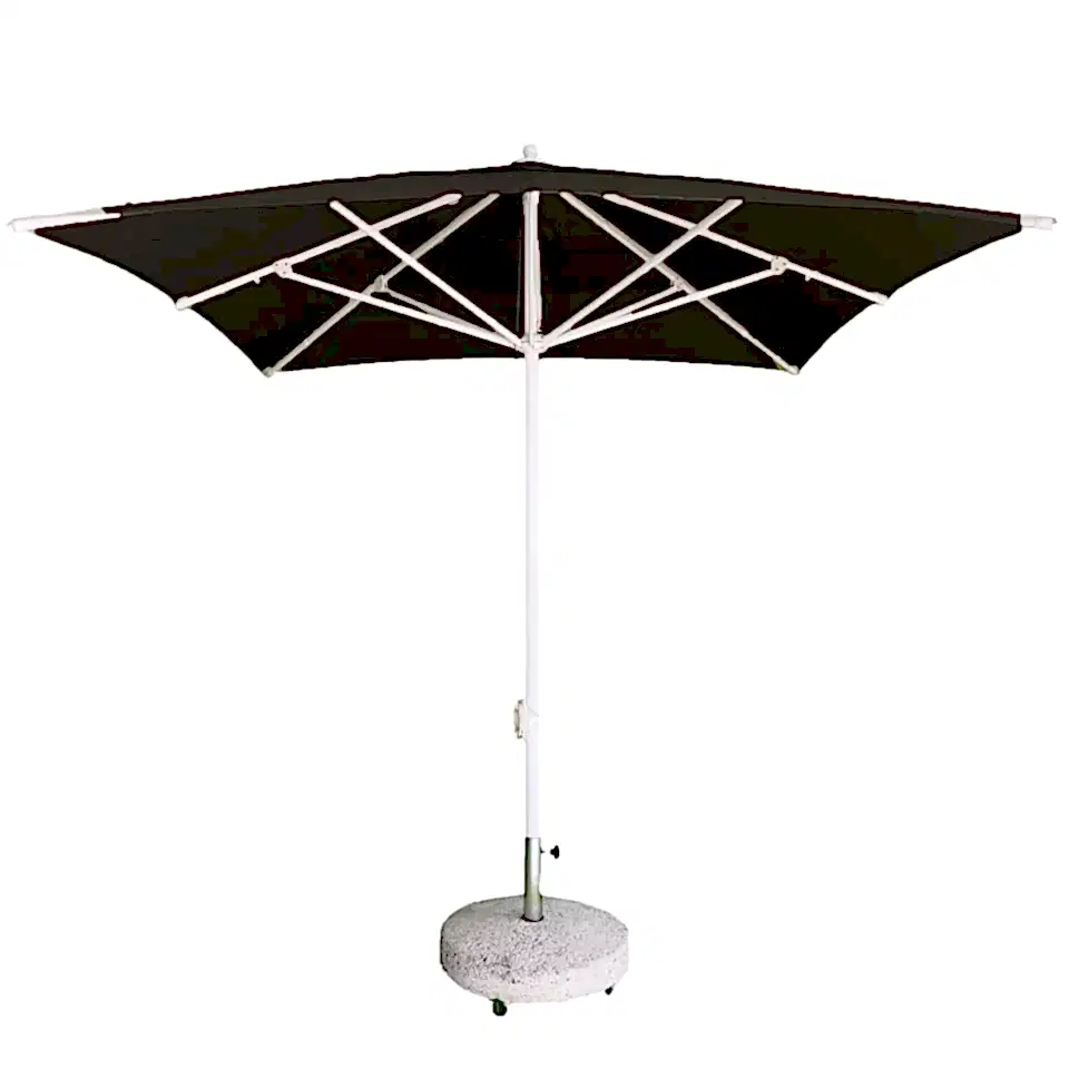 2,5x2,5 İpli Saçaksız Havuz Şemsiyesi Akrilik Kumaşlı Yeşil