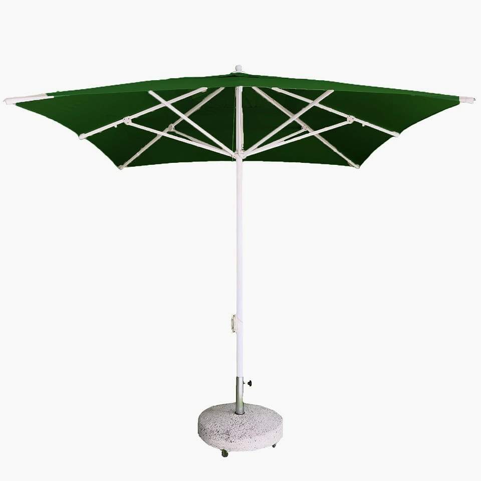 2,5x2,5 İpli Saçaksız Havuz Şemsiyesi Akrilik Kumaşlı Yeşil