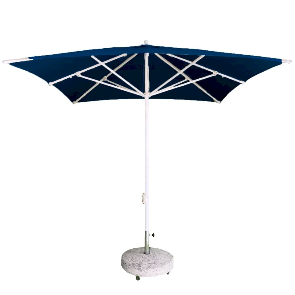 2,5x2,5 İpli Saçaksız Havuz Şemsiyesi Akrilik Kumaşlı Antrasit