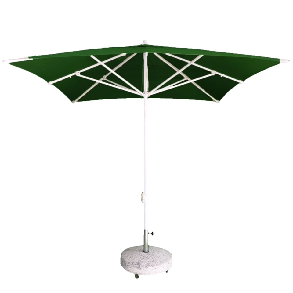 2,5x2,5 İpli Saçaksız Havuz Şemsiyesi Akrilik Kumaşlı Antrasit