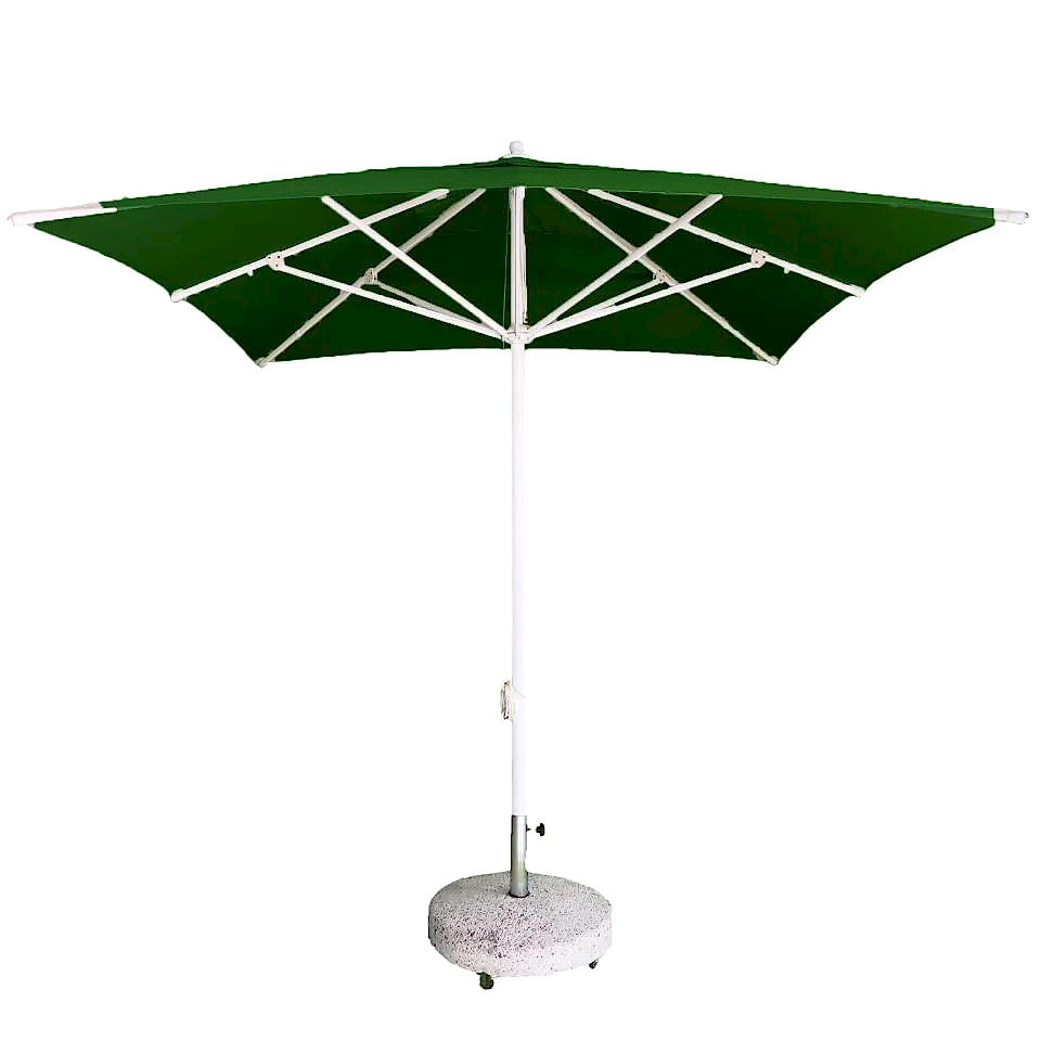 2,5x2,5 İpli Saçaksız Havuz Şemsiyesi Akrilik Kumaşlı Siyah