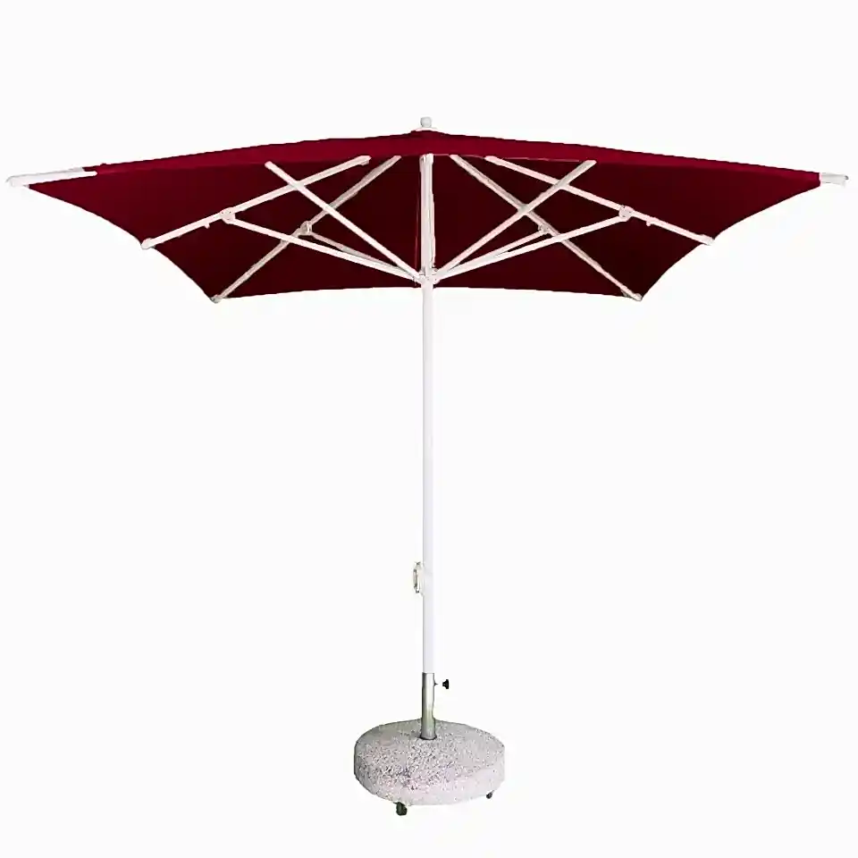 2,5x2,5 İpli Saçaksız Havuz Şemsiyesi Akrilik Kumaşlı Mavi