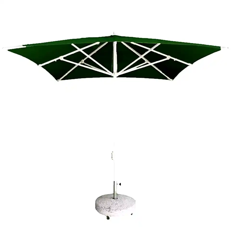 2,5x2,5 İpli Saçaksız Havuz Şemsiyesi Akrilik Kumaşlı Mavi