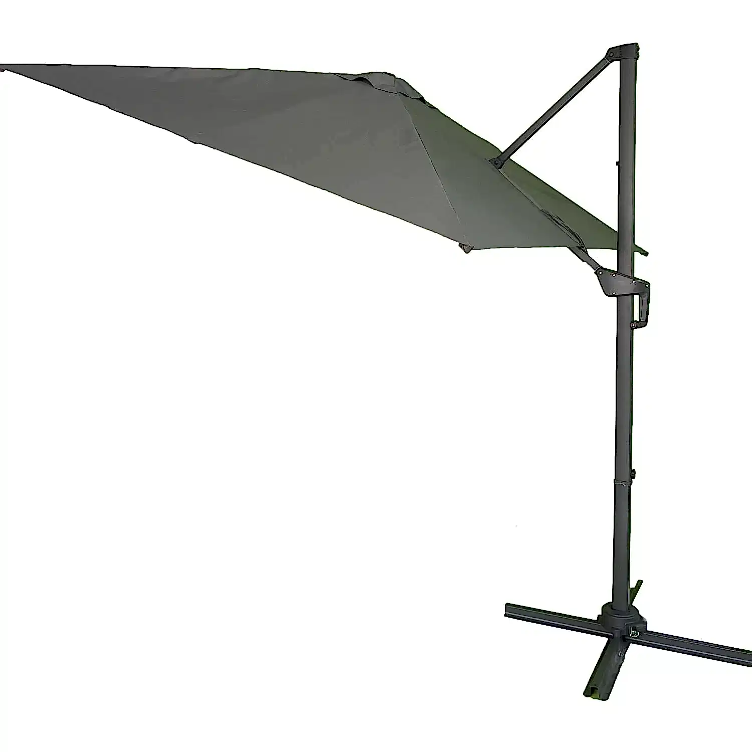 yandan gövdeli bahçe şemsiyesi