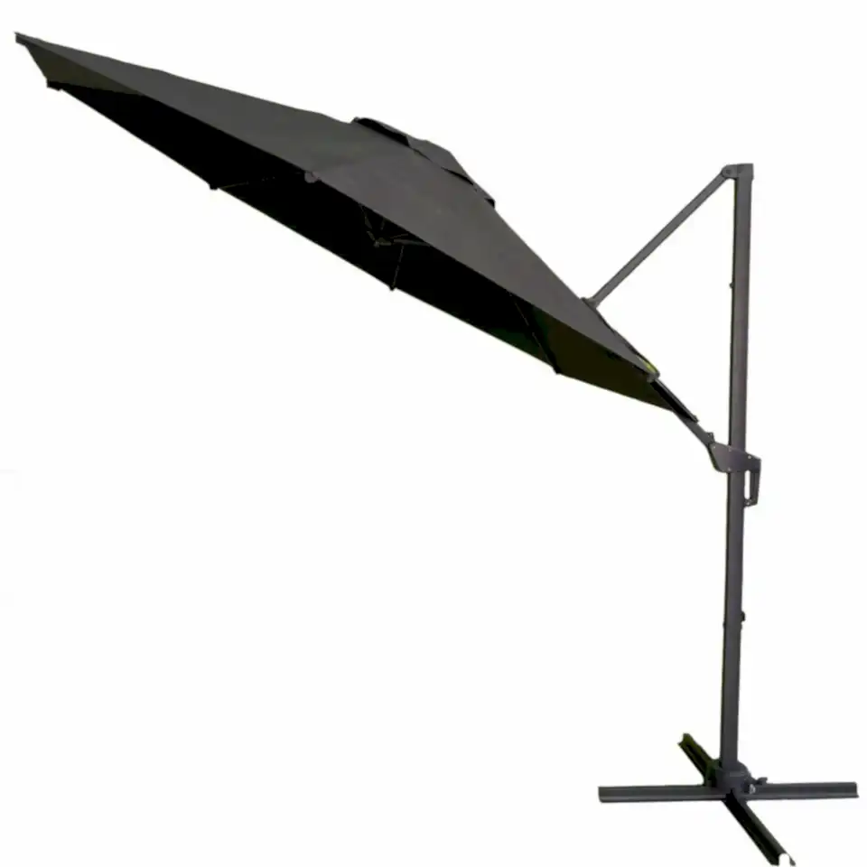Juba 3 Metre Yuvarlak Yandan Gövdeli Bahçe Şemsiyesi