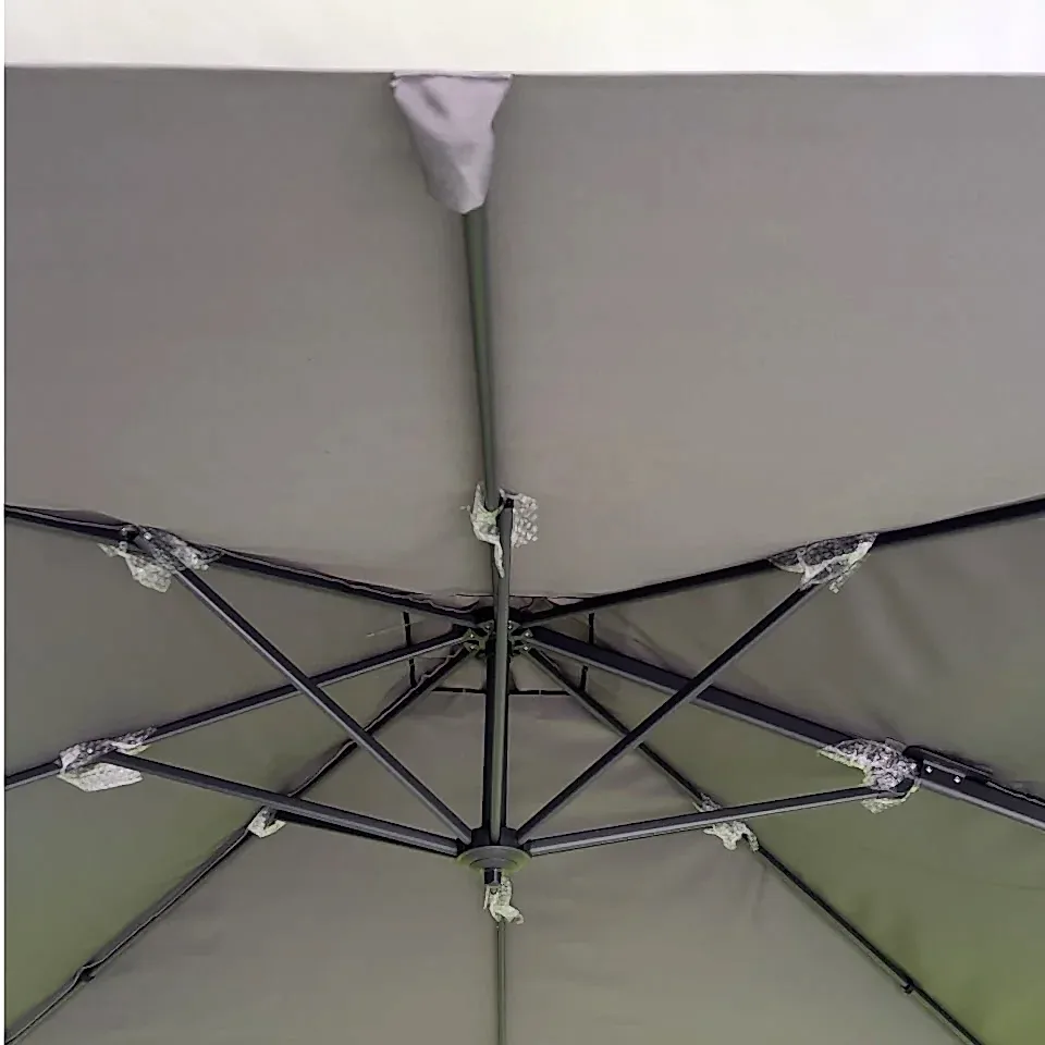 Juba 3 Metre Yuvarlak Yandan Gövdeli Bahçe Şemsiyesi