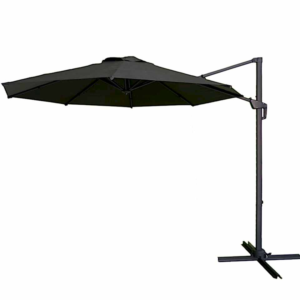 Juba 3 Metre Yuvarlak Yandan Gövdeli Bahçe Şemsiyesi