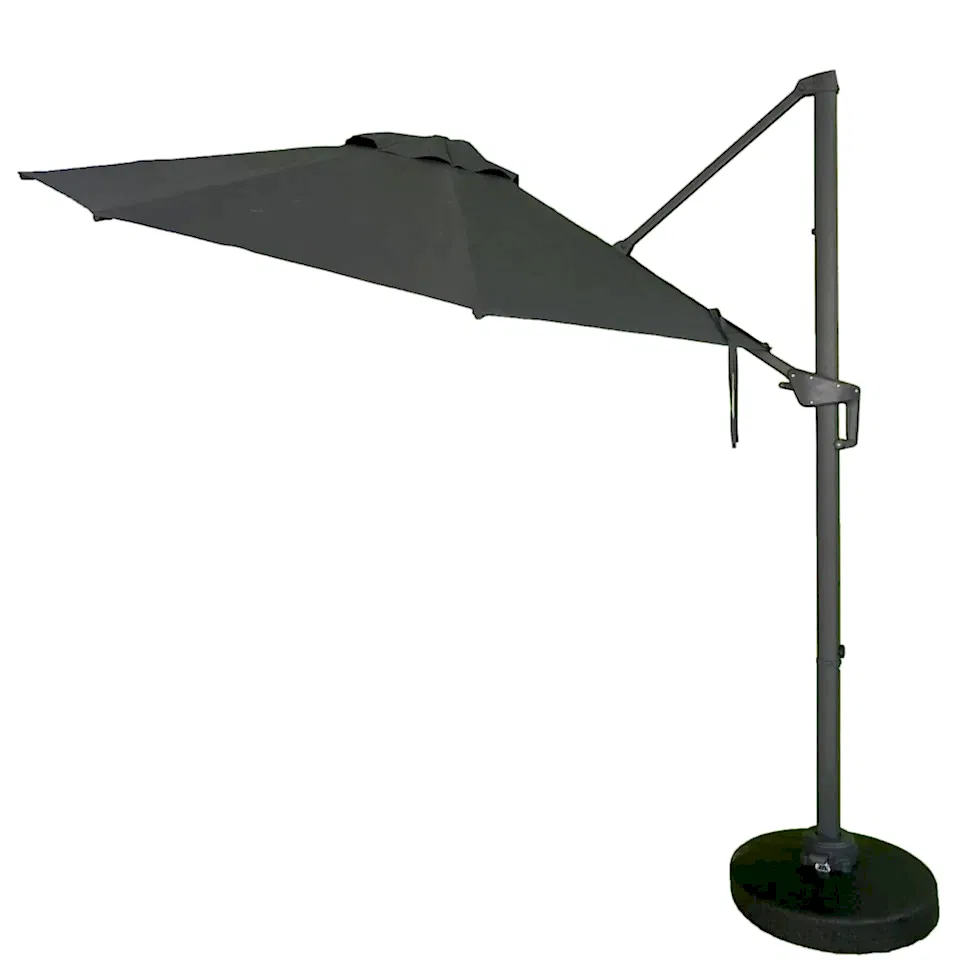 Juba 3 Metre Yuvarlak Yandan Gövdeli Bahçe Şemsiyesi