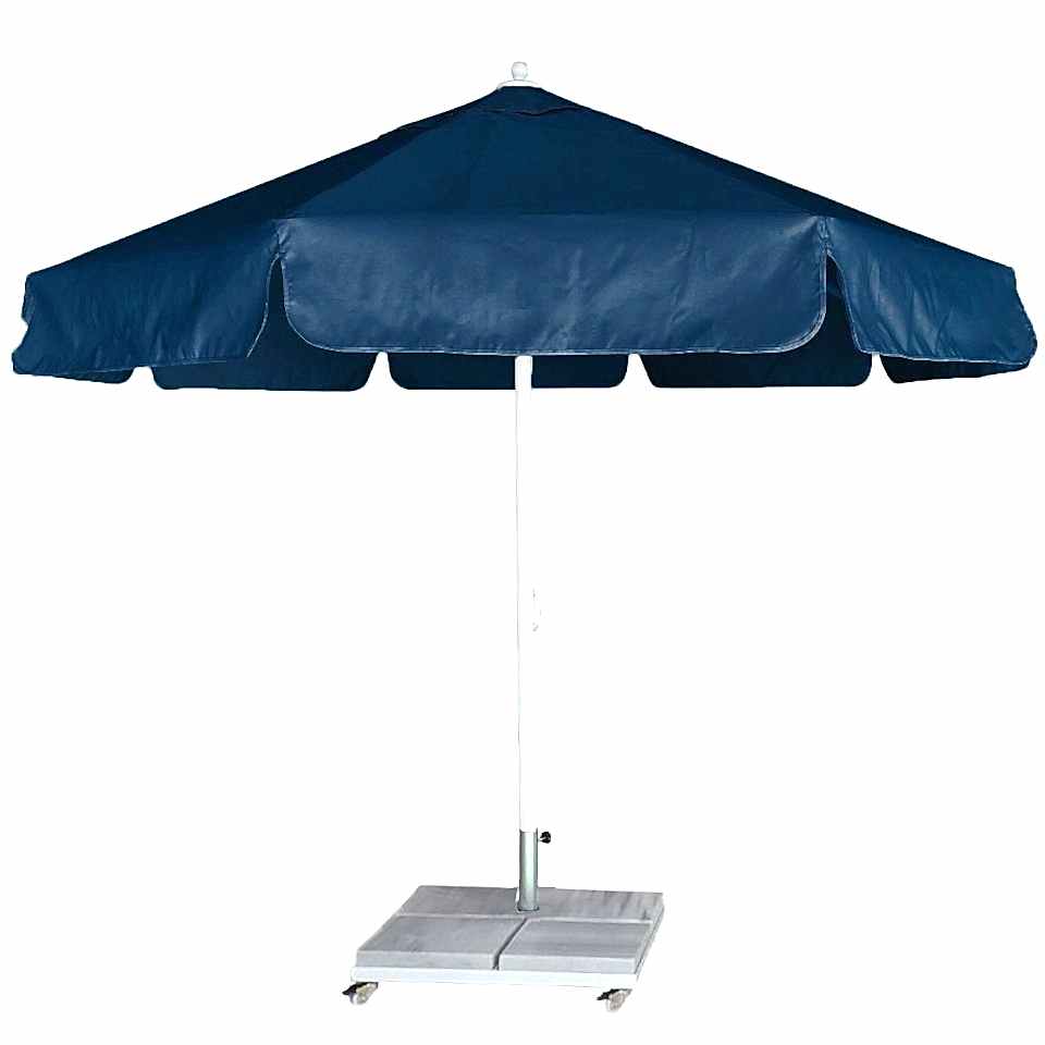 4m Yuvarlak İpli Plaj Şemsiyesi Akrilik Kumaş Krem