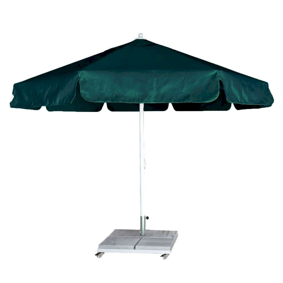 4m Yuvarlak İpli Plaj Şemsiyesi Akrilik Kumaş Krem